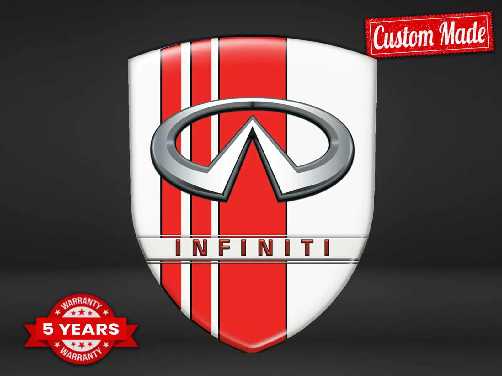 Infiniti Stickers Fenêtre Auto Style Premium Pro